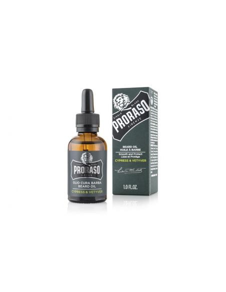 Huile à Barbe Cypress & Vetyver - 30ml