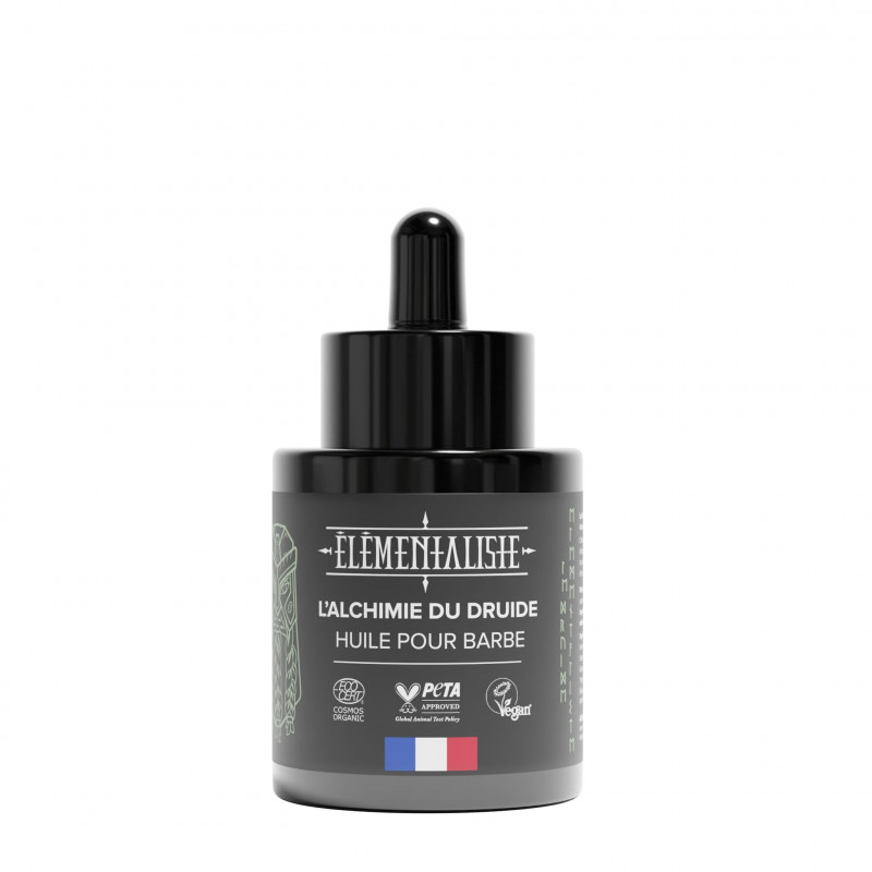 Huile pour barbe Le Druide - 30 mL