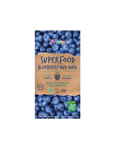 Masque visage SuperFood - Argile & Myrtilles