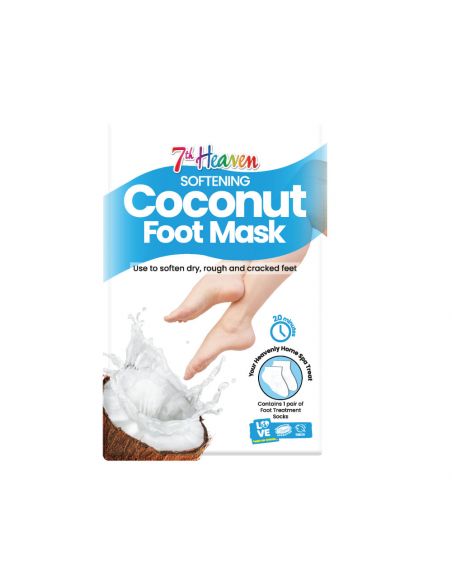 Masque chaussettes coconut
