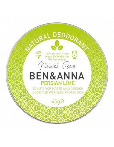 Déodorant Naturel "Persian Lime" - Boîte Métal 45g