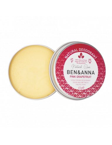 Déodorant Naturel "Pink Grapefruit" - Boîte Métal 45g